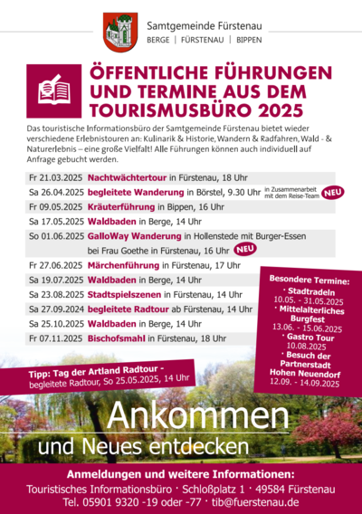 Öffentliche Führungen 2025