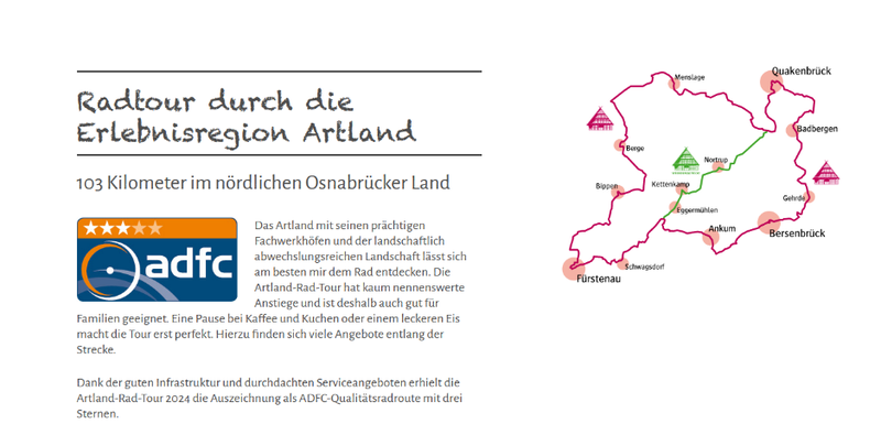 Artland Radtour