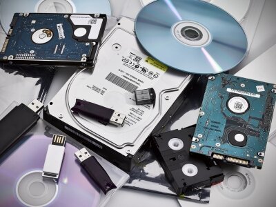 Datenträger zur Entsorgung