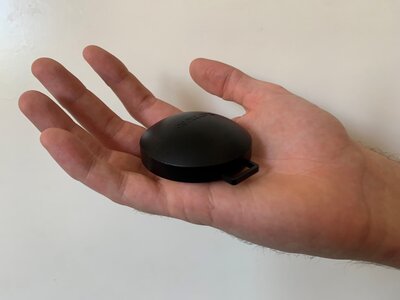 Exposimeter in der Hand