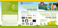 Stempelkarte aussen Gastro Tour 2025