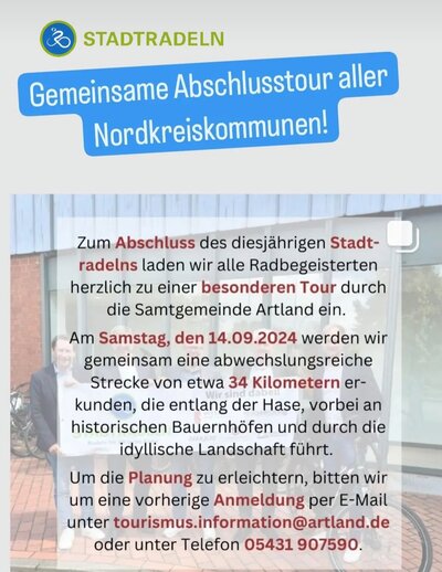 Stadtradeln 2024 Abschlusstour